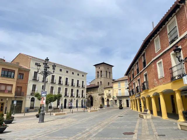 Plaza Mayor in Carrion de los Condes