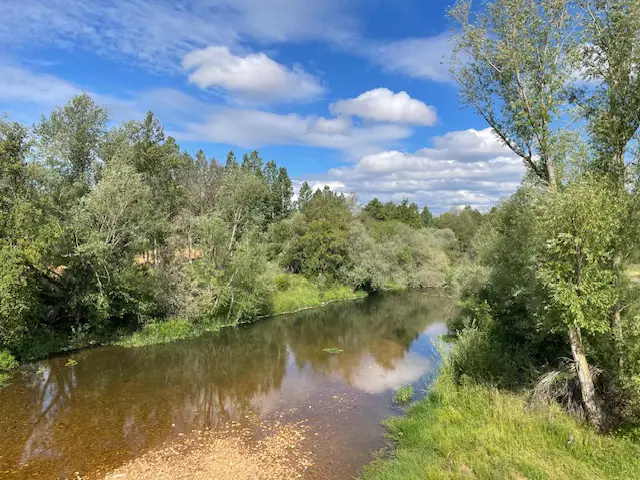 Rio Tuerto between San Justo de la Vega and Astorga